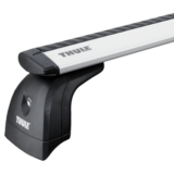 ΣΧΑΡΕΣ ΜΠΑΡΕΣ ΟΡΟΦΗΣ THULE 751 ALUMINIOUM UNIVERSAL ΜΕ ΚΛΕΙΔΑΡΙΕΣ  2ΤΜΧ 120 CM